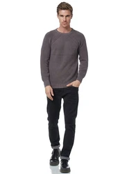 Rusty Neal Strickpullover Lila/Grau/Dunkelgrau/Dunkelblau