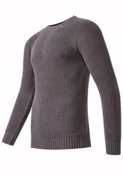 Rusty Neal Strickpullover Lila/Grau/Dunkelgrau/Dunkelblau