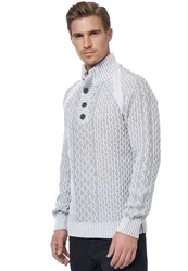 Rusty Neal Strickpullover Grau