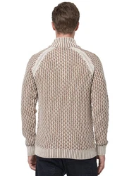 Rusty Neal Strickpullover Beige/Braun