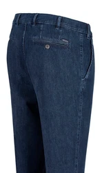 Brühl 5-Pocket Hose Parma DO Dunkelblau/Blau/Hellblau