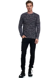 Rusty Neal Strickpullover Hellblau/Dunkelblau/Grau