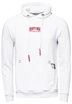 Rusty Neal Kapuzensweatshirt Weiß/Dunkelrot/Rot/Türkis/Grau/Dunkelblau