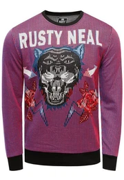 Sweatshirt Sweater mit auergewhnlichem Print