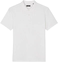 Marc O'Polo Poloshirt (OCS) B21226653000 Weiß/Grau/Creme
