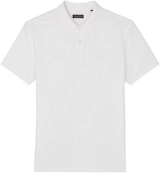 Marc O'Polo Poloshirt (OCS) B21226653000 Weiß/Grau/Creme