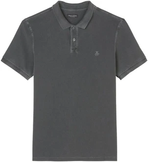 Marc O'Polo Poloshirt (OCS) B21226653000 Dunkelgrau/Grau
