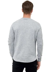 Rusty Neal Sweatshirt Grau/Hellgrau