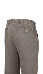 Brühl Chinohose Parma mit Komfortdehnbund Khaki/Grau
