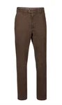 Brühl Chinohose Parma mit Komfortdehnbund Khaki/Dunkelbraun