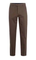 Brühl Chinohose Parma mit Komfortdehnbund Khaki