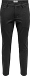 ONLY & SONS Chinohose Mark Dunkelgrau/Schwarz/Khaki/Grau ONLY & SONS Chinohose Mark Dunkelgrau/Schwarz/Khaki/Grau