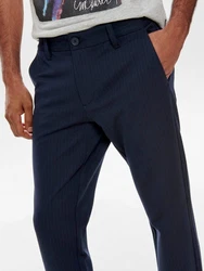 ONLY & SONS Chinohose Mark Dunkelblau