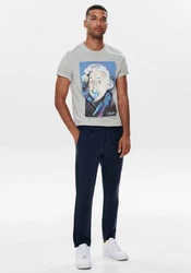 ONLY & SONS Chinohose Mark Dunkelblau