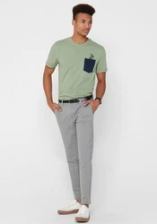 ONLY & SONS Chinohose Mark Grau/Hellgrau/Dunkelgrau