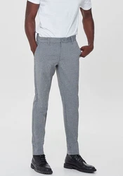 ONLY & SONS Chinohose Mark Dunkelgrau/Hellgrau/Grau
