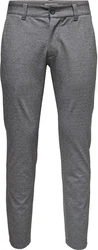 ONLY & SONS Chinohose Mark Dunkelgrau/Hellgrau/Grau