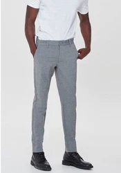 ONLY & SONS Chinohose Mark Grau/Hellgrau