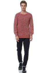 Rusty Neal Strickpullover Rot/Dunkelrot