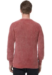 Rusty Neal Strickpullover Rot/Dunkelrot