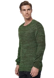 Rusty Neal Strickpullover Dunkelgrün/Grün