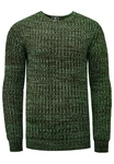 Rusty Neal Strickpullover Dunkelgrün/Grün