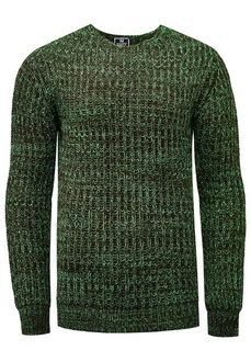 Rusty Neal Strickpullover Dunkelgrün/Grün