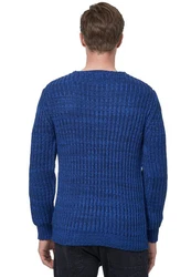 Rusty Neal Strickpullover Blau/Hellblau