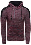 Rusty Neal Kapuzensweatshirt Knitwear Lila/Dunkelrot/Bordeaux/Rot/Rosa Rusty Neal Kapuzensweatshirt Knitwear Lila/Dunkelrot/Bordeaux/Rot/Rosa
