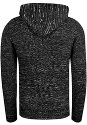 Rusty Neal Kapuzensweatshirt Knitwear Schwarz/Grau/Braun