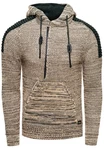 Rusty Neal Kapuzensweatshirt Knitwear Beige