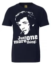 LOGOSHIRT T-Shirt Columbo Dunkelblau/Blau/Hellblau
