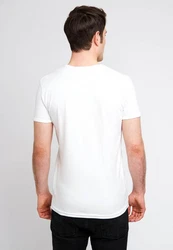 LOGOSHIRT T-Shirt The Fastest Man Alive Weiß