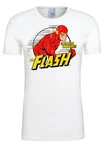 LOGOSHIRT T-Shirt The Fastest Man Alive Weiß