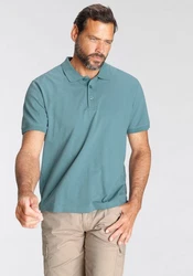 Man's World Poloshirt Kurzarm, lockere Passform, unifarben unifarben