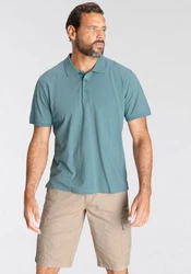 Man's World Poloshirt Kurzarm, lockere Passform, unifarben unifarben