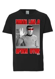 T-Shirt Spock mit hochwertigem Siebdruck