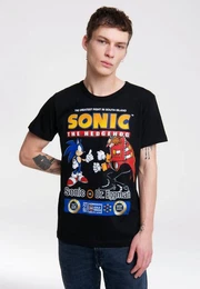 T-Shirt Sonic mit lizenzierten Originaldesign