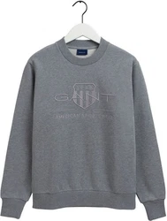 Gant Sweatshirt D1. TONAL ARCHIVE SHIELD C-NECK 