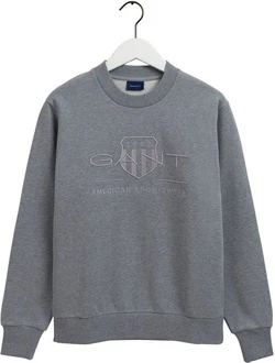 Gant Sweatshirt D1. TONAL ARCHIVE SHIELD C-NECK Gant Sweatshirt D1. TONAL ARCHIVE SHIELD C-NECK