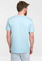 LOGOSHIRT T-Shirt Sesamstrasse Krmelmonster Grün/Hellblau/Blau