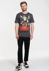LOGOSHIRT T-Shirt Asterix Der Gallier Retro Print 