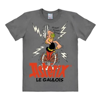 LOGOSHIRT T-Shirt Asterix Der Gallier Retro Print LOGOSHIRT T-Shirt Asterix Der Gallier Retro Print