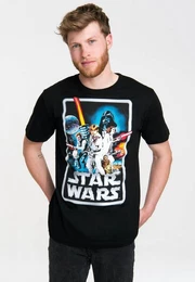 T-Shirt Krieg der Sterne Poster mit tollem Print
