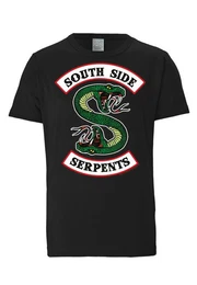 T-Shirt Riverdale - South Side Serpents mit South Side Serpents-Motiv