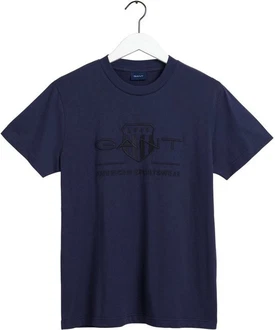GANT Herren T-Shirt REG ARCHIVE SHIELD EMB Blau GANT Herren T-Shirt REG ARCHIVE SHIELD EMB Blau