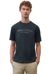 Marc O'Polo T-Shirt (GOTS) Khaki/Beige/Dunkelblau