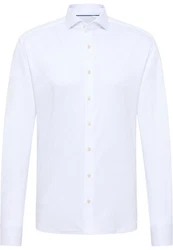 Eterna Langarmhemd MODERN FIT Weiß/Creme