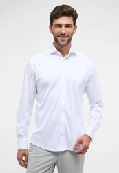 Eterna Langarmhemd MODERN FIT Weiß/Creme