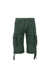 ALPHA INDUSTRIES Shorts 'Jet' Dunkelgrün/Grün